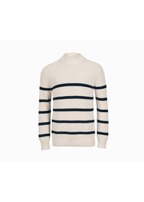 Tchibo - Pleten&yacute; svetr - pro muže - vel. XL 56/58 - barva: modr&aacute;/s proužky