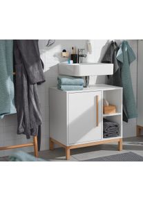 Tchibo - H&aacute;ček s př&iacute;savkou - barva: b&iacute;l&aacute;