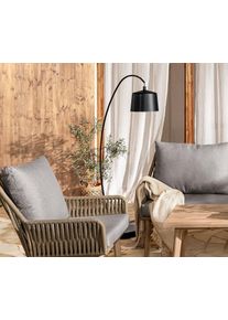 Tchibo - Velk&yacute; konzolov&yacute; stolek se 2 &uacute;rovněmi &raquo;Lenja&laquo; - barva: hněd&aacute;