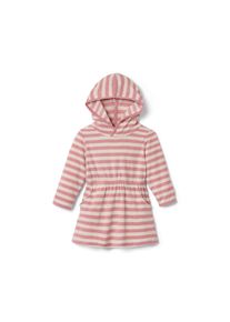 Tchibo - Dětské froté šaty - vel. 158/164 - barva: béžová/s proužky