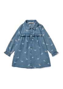 Tchibo - Dětsk&eacute; dž&iacute;nov&eacute; &scaron;aty - pro d&iacute;vky - vel. 110/116 - barva: modr&aacute;