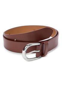 Tchibo - Kožen&yacute; opasek - pro ženy - vel. 105 CM - barva: hněd&aacute;