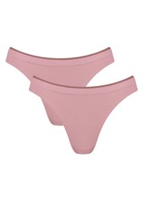Vysoce vykrojen&eacute; kalhotky Sloggi GO Sense High leg - pro ženy - vel. L - barva: růžov&aacute;
