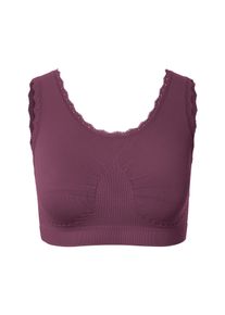 Tchibo - Beze&scaron;v&aacute; podprsenka - pro ženy - vel. M 40/42 - barva: červen&aacute;