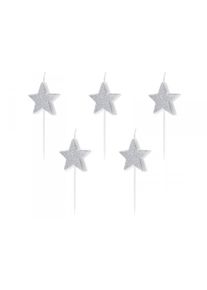 partydeco SV��KY hv�zdy st��brn� 3,5cm 5ks