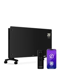 Klarstein Bornholm konvektor | 3000 W | 30 m² | Výkonný a stylový | 105 x 51 cm