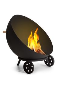 Blumfeldt Fireball Egon, ohniště, Ø 66 cm, na zahradu či terasu, ochranný kryt, ocel