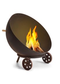 Blumfeldt Fireball Egon, ohniště, Ø 66 cm, na zahradu či terasu, ochranný kryt, ocel