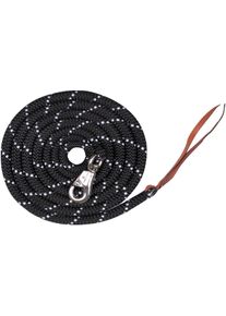 Waldhausen Western Führleine, schwarz, ca. 3m