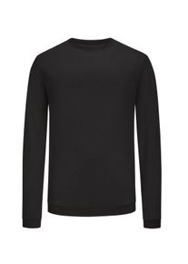 Velk&eacute; Velikosti - Ragman - Weiche bavlněn&eacute; tričko s dlouh&yacute;m ruk&aacute;vem z Pima bavlny s extra dlouh&yacute;mi ruk&aacute;vy - 2XT - Čern&aacute;