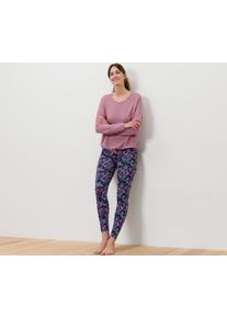 Tchibo - Pyžamo s legínami - pro ženy - vel. XL 48/50 - barva: modrá