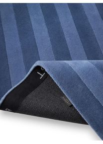 benuta Finest Vlněn&yacute; koberec Tilo Modr&aacute; 160x230 cm Geometrick&eacute;,Proužky, Uni