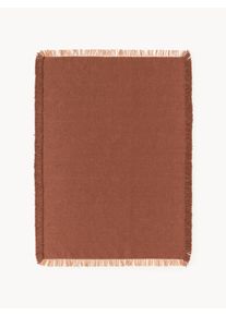 Ručně tkan&yacute; interi&eacute;rov&yacute;/exteri&eacute;rov&yacute; koberec Marcus Hněd&aacute;, Terakota Uměl&eacute; vlakno &Scaron; 160 cm, D 230 cm (velikost M) | Westwing Collection