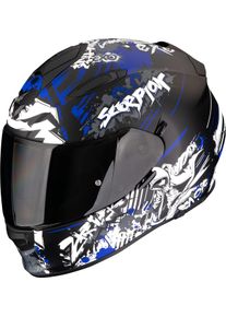 Scorpion EXO-491 Spector, full face helmet , color: Matt Black/Blue/White , size: M