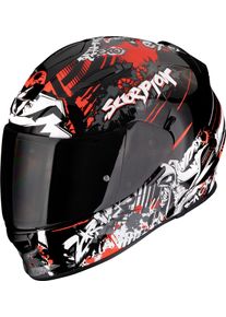 Scorpion EXO-491 Spector, full face helmet , color: Black/Red/White , size: M
