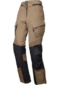 Modeka Lucano, textile pants waterproof women , color: Light Brown/Black , size: 42