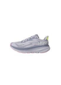 Hoka One One HOKA Ženy Běžecká obuv 'CLIFTON 9' čedičová šedá / světle šedá / svítivě zelená 5