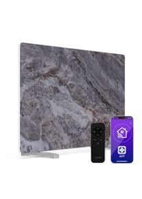 Klarstein MarmoHeat infračervený panel | 600 W | 5 - 9 m² | mramorový design | 70 cm x 100 cm
