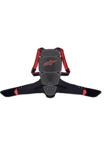Alpinestars Nucleon KR-Cell, back protector , color: Grey/Black/Red , size: XL
