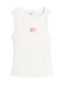 Tommy Jeans Ženy Top pink / pudrová / bílá XXS