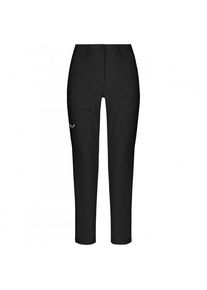 Salewa Women's Puez Dolomitic 2 DST Reg Pant Walking trousers Women (46 - Short, black)