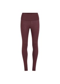 Icebreaker Women's Merino 200 Oasis High Rise Leggings Merino base layer Women (M, red)