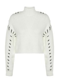 Trendyol Ženy Svetr režná / černá XS