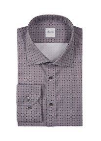 Stenstr&ouml;ms Velk&eacute; Velikosti - Stenstr&ouml;ms - Vzorovan&aacute; ko&scaron;ile z dvojit&eacute; bavlny - 50 - Grey