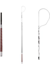 Waldhausen Bogenpeitsche mit Ledergriff, 200cm