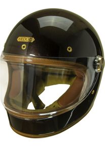 Hedon Heroine Racer 2.0 Macadamia ECE, full face helmet , color: Dark Brown , size: M
