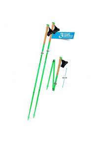 Komperdell Carbon Cloud FXP Team Vario Running poles (115-135 cm, green)
