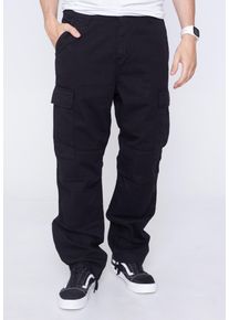 Carhartt Work In Progress Carhartt WIP - Regular Cargo Garment Dyed Black - Kalhoty - Černá - W34 / L34 - 100% bavlna
