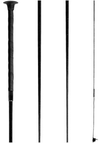 Waldhausen Dressur- und Touchiergerte, schwarz, 150cm