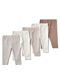 Tchibo - Dětsk&eacute; leg&iacute;ny - d&aacute;msk&eacute;|p&aacute;nsk&eacute; - vel. 110/116 - barva: b&iacute;l&aacute;