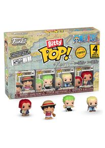One Piece - Luffy Bitty POP! 4PK - Funko Pop - vícebarevný - Onesize - 100% PVC