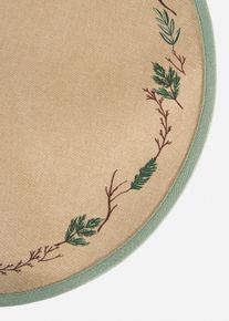 Prostírání z organické bavlny (2 ks) | Béžová | Vel. 38x38 cm | 100% bavlna| bonprix