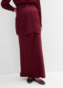Těhotenská sukně ze saténu | Červená | Vel. 38 | bonprix