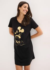 Nočn&iacute; ko&scaron;ile s Disneyho Mickey Mousem | Čern&aacute; | Vel. 52/54 (XXL) | visk&oacute;za| bonprix