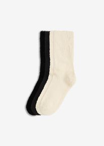 Ponožky na doma (4 ks v balení) | Černá | Vel. 39-42 | bonprix