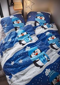 Povlečení ''Fredi'' | Modrá | Vel. 135x200 cm | 100% bavlna| bonprix