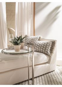 benuta Pure Pol&scaron;t&aacute;ř Morty &Scaron;ed&aacute; 30x50 cm Geometrick&eacute;