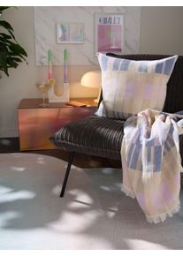 benuta Pop Nico V&iacute;cebarevn&aacute;/Fialov&aacute; 45x45 cm Geometrick&eacute;,Trendov&yacute; vzhled