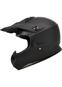 Vito Tivoli Solid, motocross helmet , color: Matt-Black , size: XL