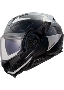 LS2 FF910 Advant II Astral, modular helmet , color: Matt Black/Grey , size: L