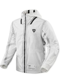 Revit Barrier 2 H2O, rain jacket unisex , color: White , size: L