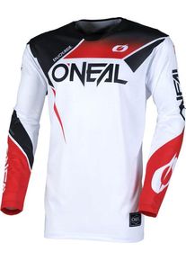 O Neal ONeal Hardwear Air Slam, jersey , color: White/Black/Red , size: M
