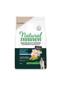 2,5kg Natural Trainer Selected Quality Nutrition Adult Medium & Maxi White Fish