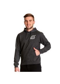 Naruto - Characters of Konoha Hoodie gray - S - Grey