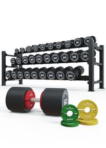 RND PRO I Sada 6 - Kompletní | 5 - 60 kg | vč. Přídavných Flex kotoučů | Set 6 Complete Add-on-Flex Plates