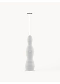 Alessi Napěňovač ml&eacute;ka Pulcina B&iacute;l&aacute; Uměl&aacute; hmota &Scaron; 5 cm, V 28 cm